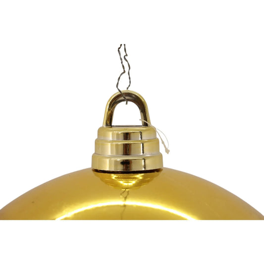 Esfera Lisa Brillante Dorada – 30 cm