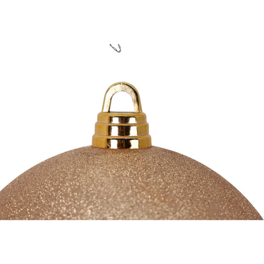 Esfera Diamantada Champagne - 30 cm