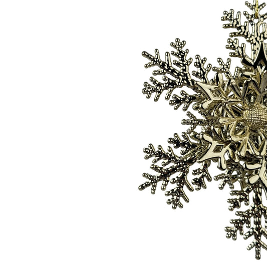 Adorno Copo de Nieve Decorativo