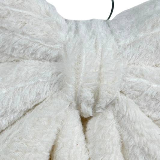 Moño Decorativo Rojo Terciopelo – 34 cm