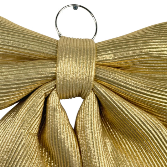 Moño Decorativo Dorado – 60 cm