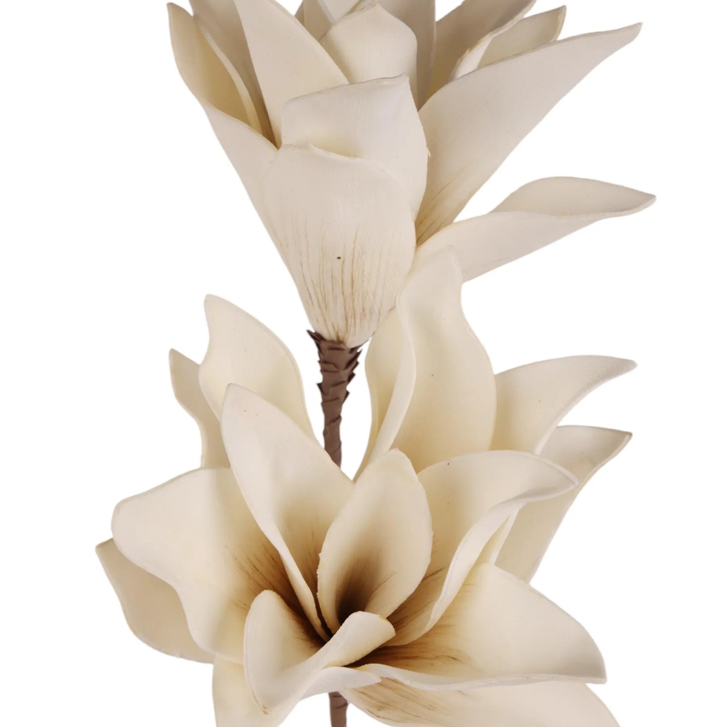 Magnolia Blanca Flor Decorativa – 94 cm
