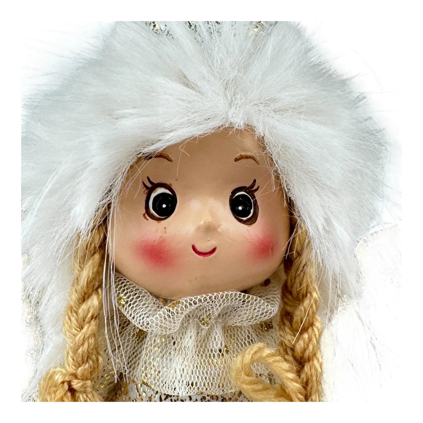 Ángel Decorativo con Alas Doradas – 50 cm