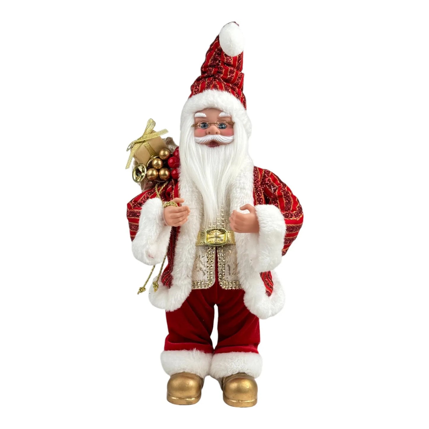 Santa Decorativo con Movimiento y Música – 45.5 cm