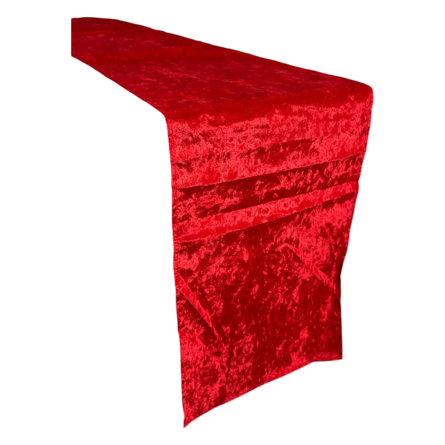 Camino de Mesa Navideño Rojo Liso - 180 cm