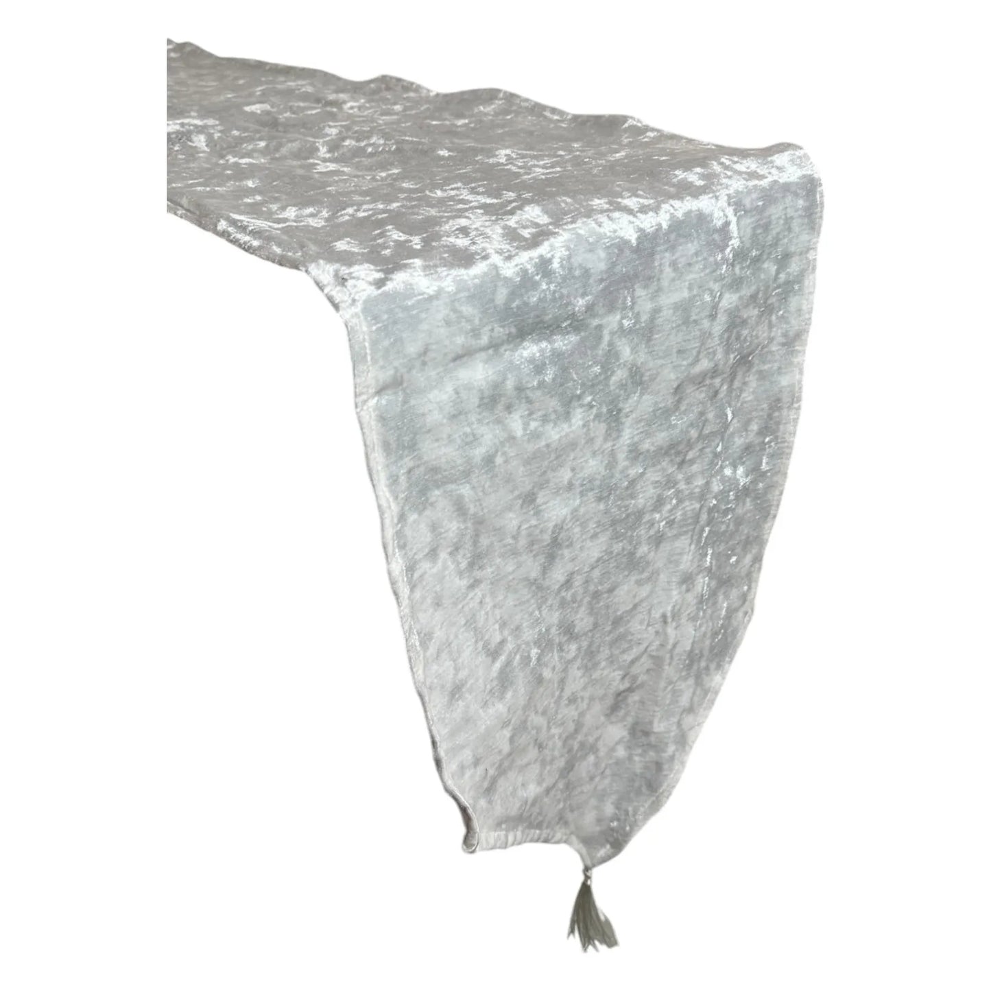 Camino de Mesa Navideño Plateado - 180 cm