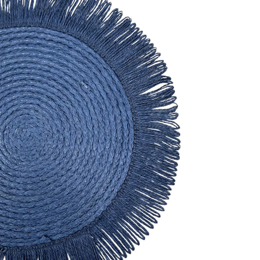 Individual Redondo con Flecos – 38 cm