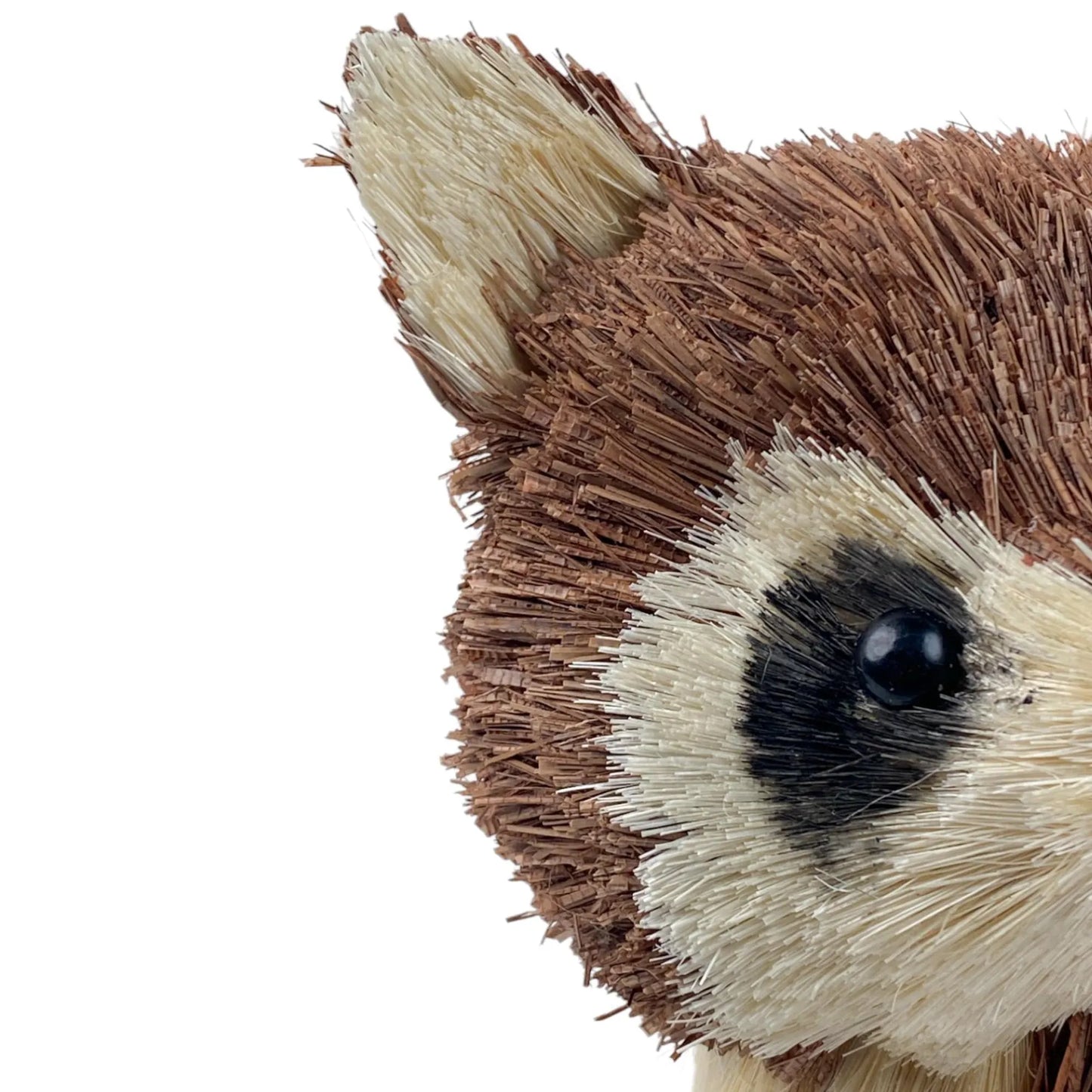 Mapache Decorativo Natural - 18.5 cm