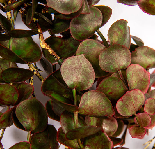 Follaje Artificial de Hojas Verdes 43 cm | Detalle Natural para Decoración Interior (Copia)