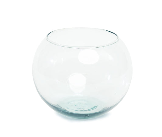 Florero de Vidrio – Pecera Transparente 13x10 cm