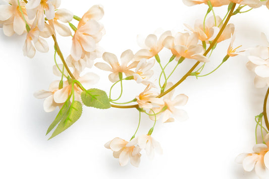 Guía Magnolia Artificial Color Melón 180 cm