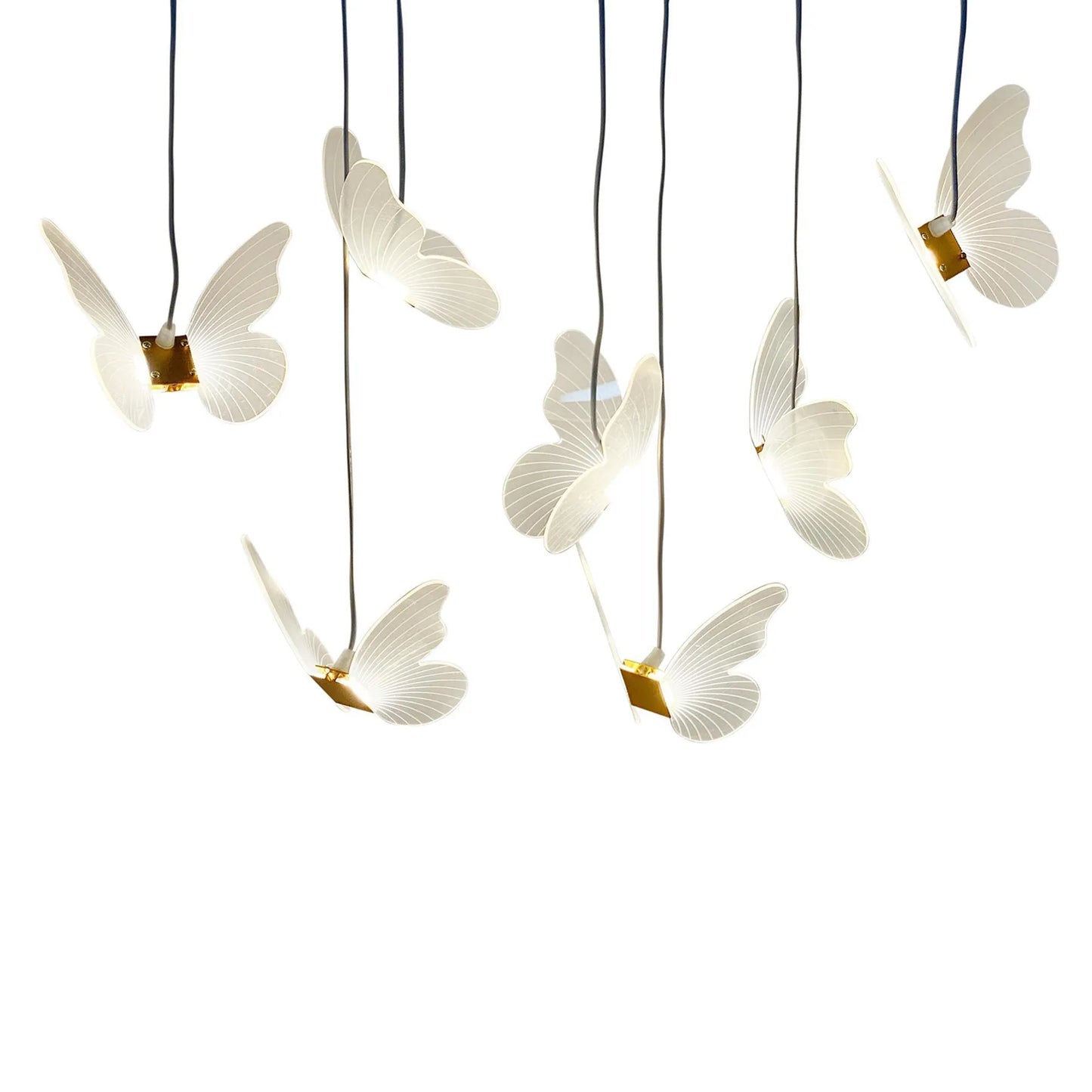 Luces Decorativas Colgantes con Diseño de Mariposas