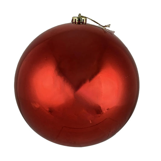 Esfera Lisa Brillante Rojo – 20 cm