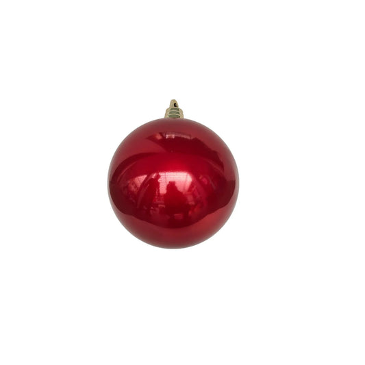 Esfera Lisa Brillante Roja – 20 cm