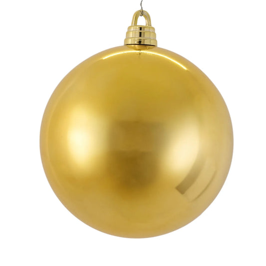 Esfera Lisa Brillante Dorada – 30 cm