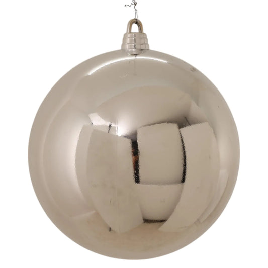 Esfera Lisa Brillante Plata – 40 cm