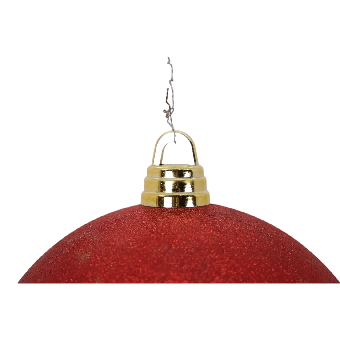 Esfera Diamantada Roja – 30 cm