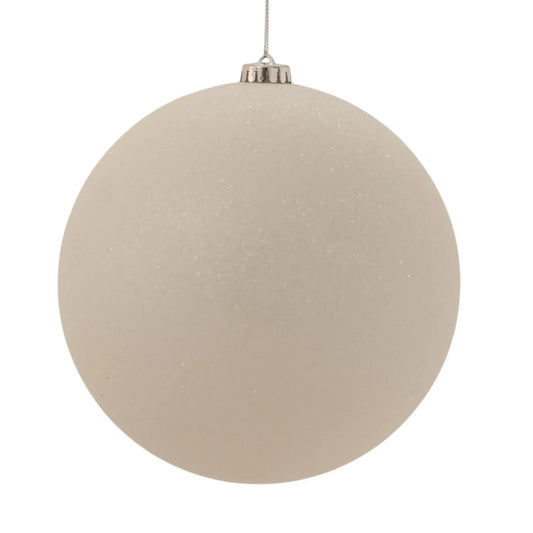 Esfera Diamantada Blanca – 20 cm