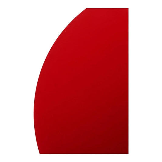 Esfera Decorativa de Terciopelo Rojo – 15 cm