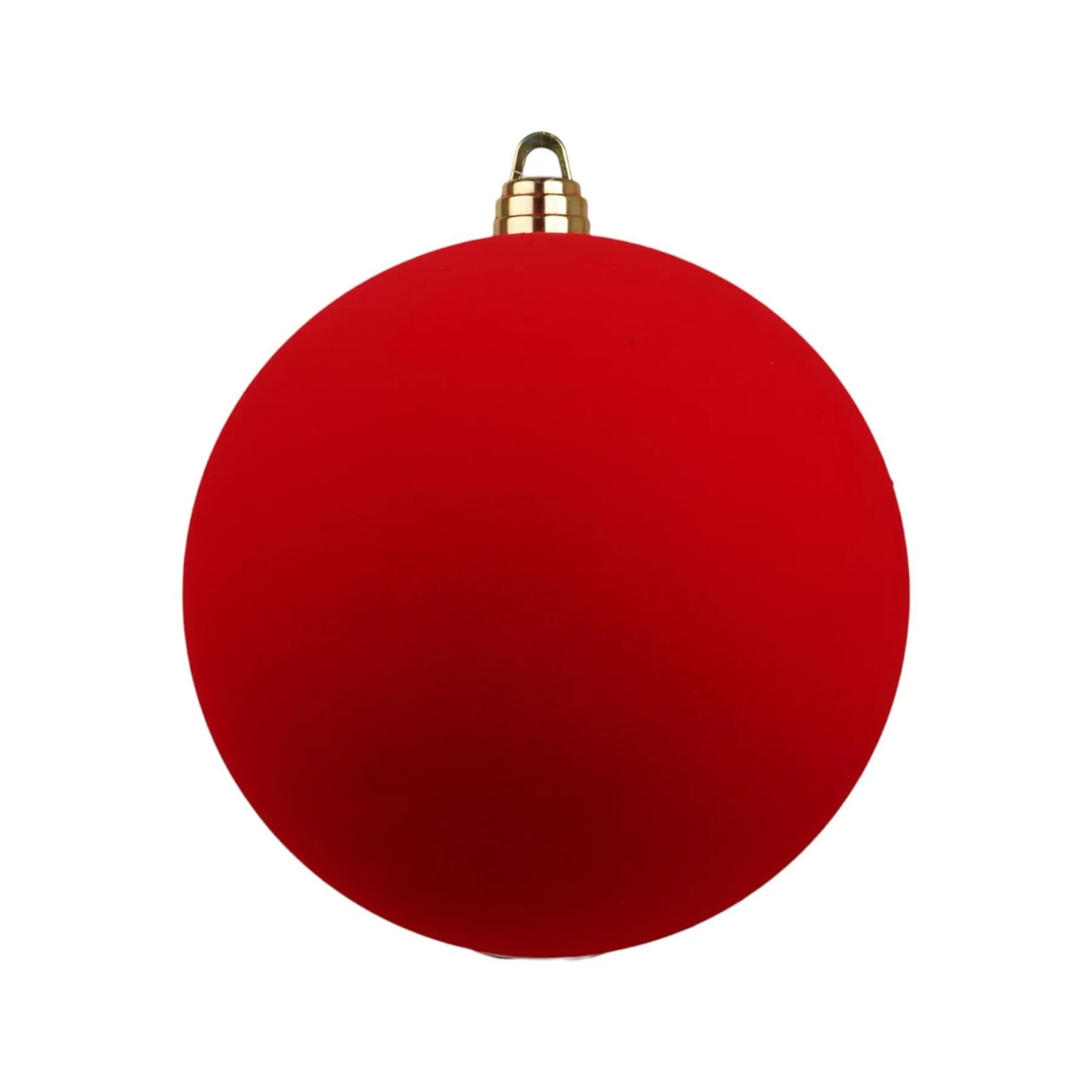 Esfera Decorativa de Terciopelo Rojo – 40 cm