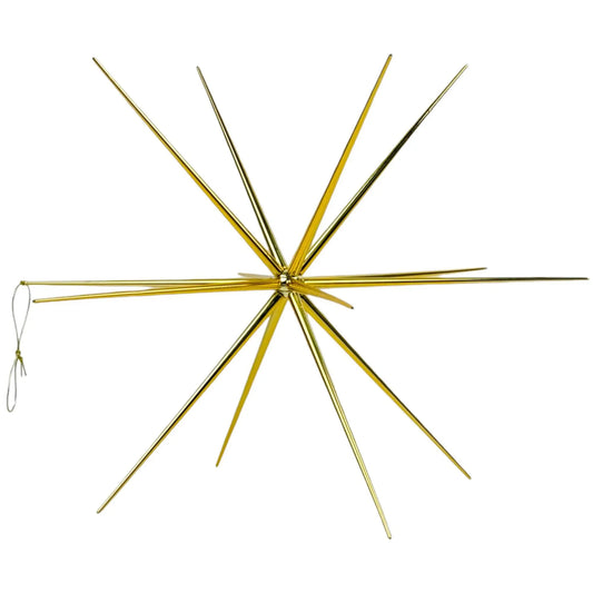 Ornamento Navideño Estrella Dorada