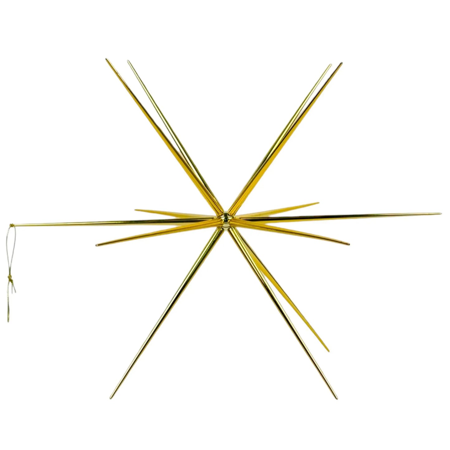 Ornamento Navideño Estrella Dorada