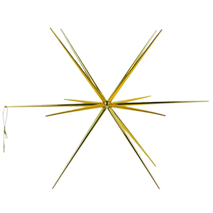 Ornamento Navideño Estrella Dorada