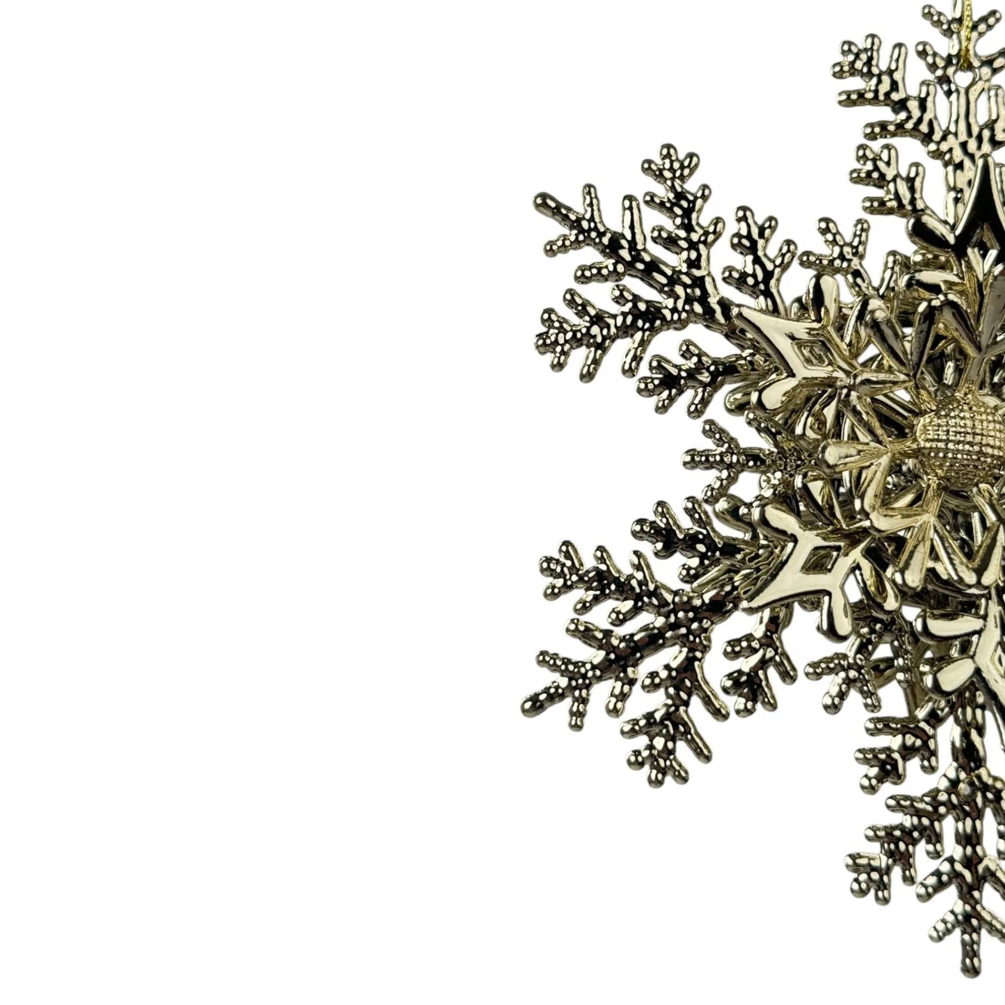 Adorno Copo de Nieve Decorativo