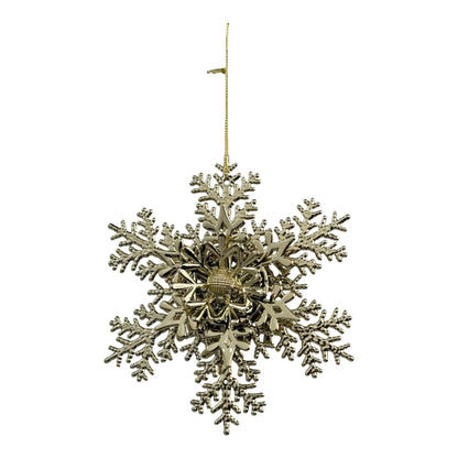 Adorno Copo de Nieve Decorativo