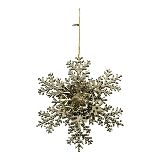 Adorno Copo de Nieve Decorativo
