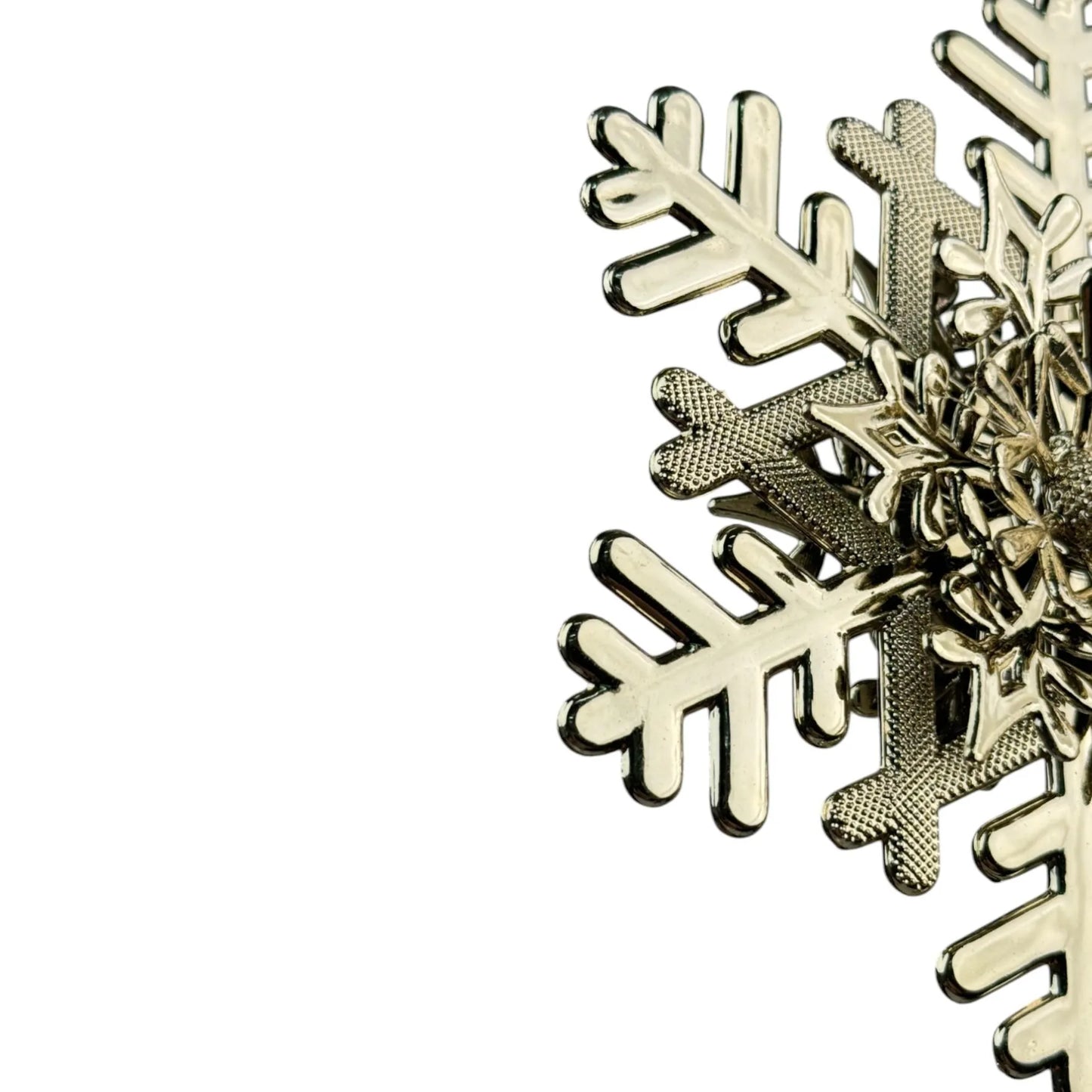 Adorno Copo de Nieve Decorativo