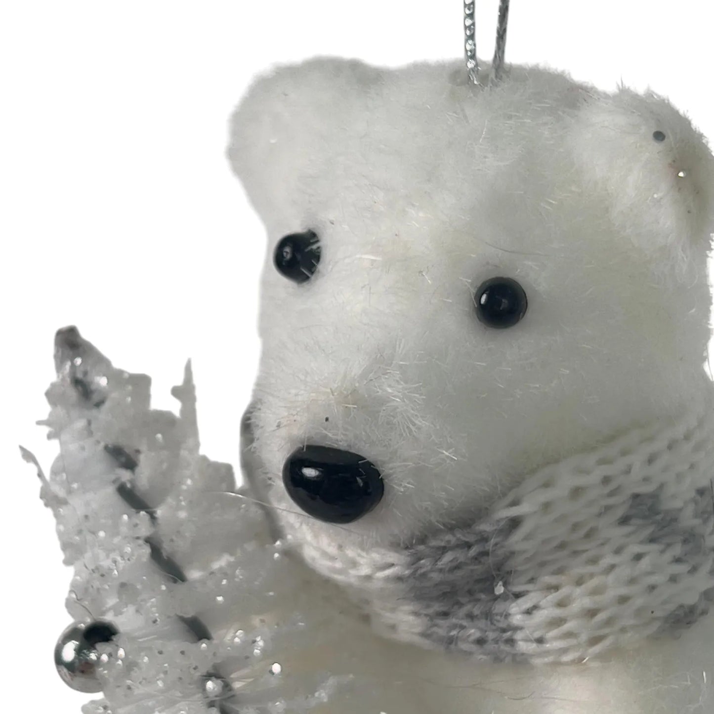 Adorno Colgante Oso Polar - Decoración Navideña