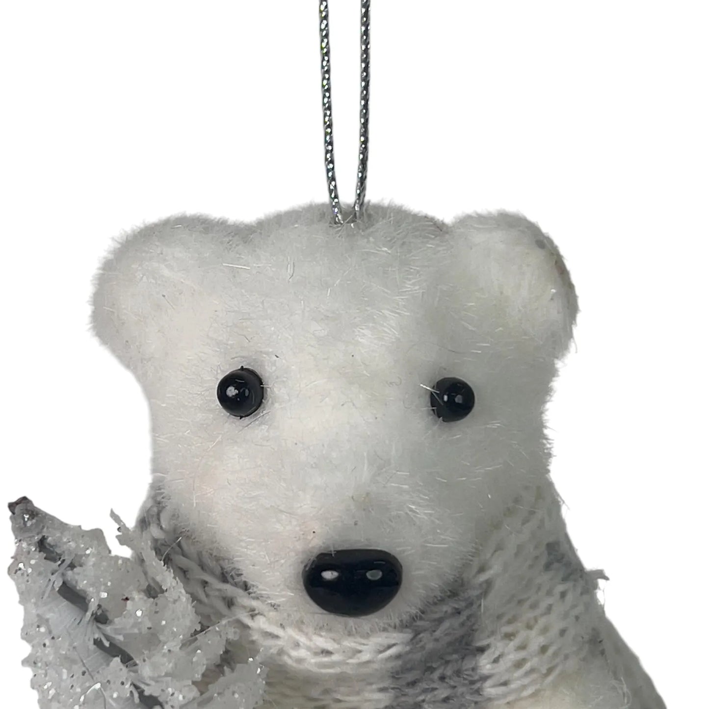Adorno Colgante Oso Polar - Decoración Navideña