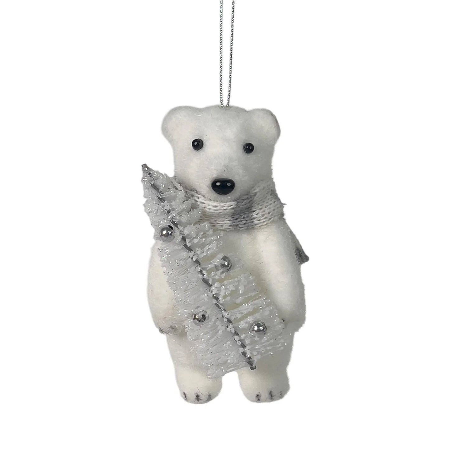 Adorno Colgante Oso Polar - Decoración Navideña