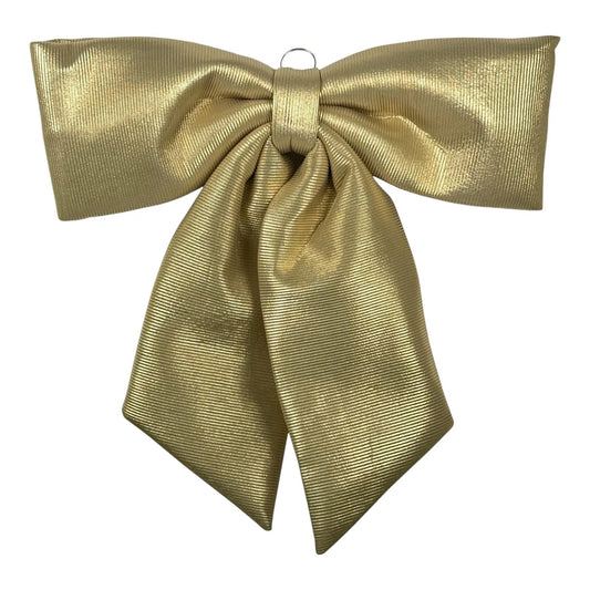 Moño Decorativo Dorado – 100 cm