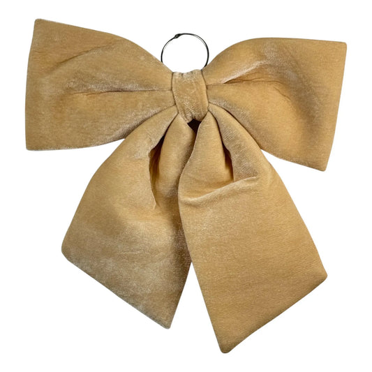 Moño Decorativo Champagne – 34 cm