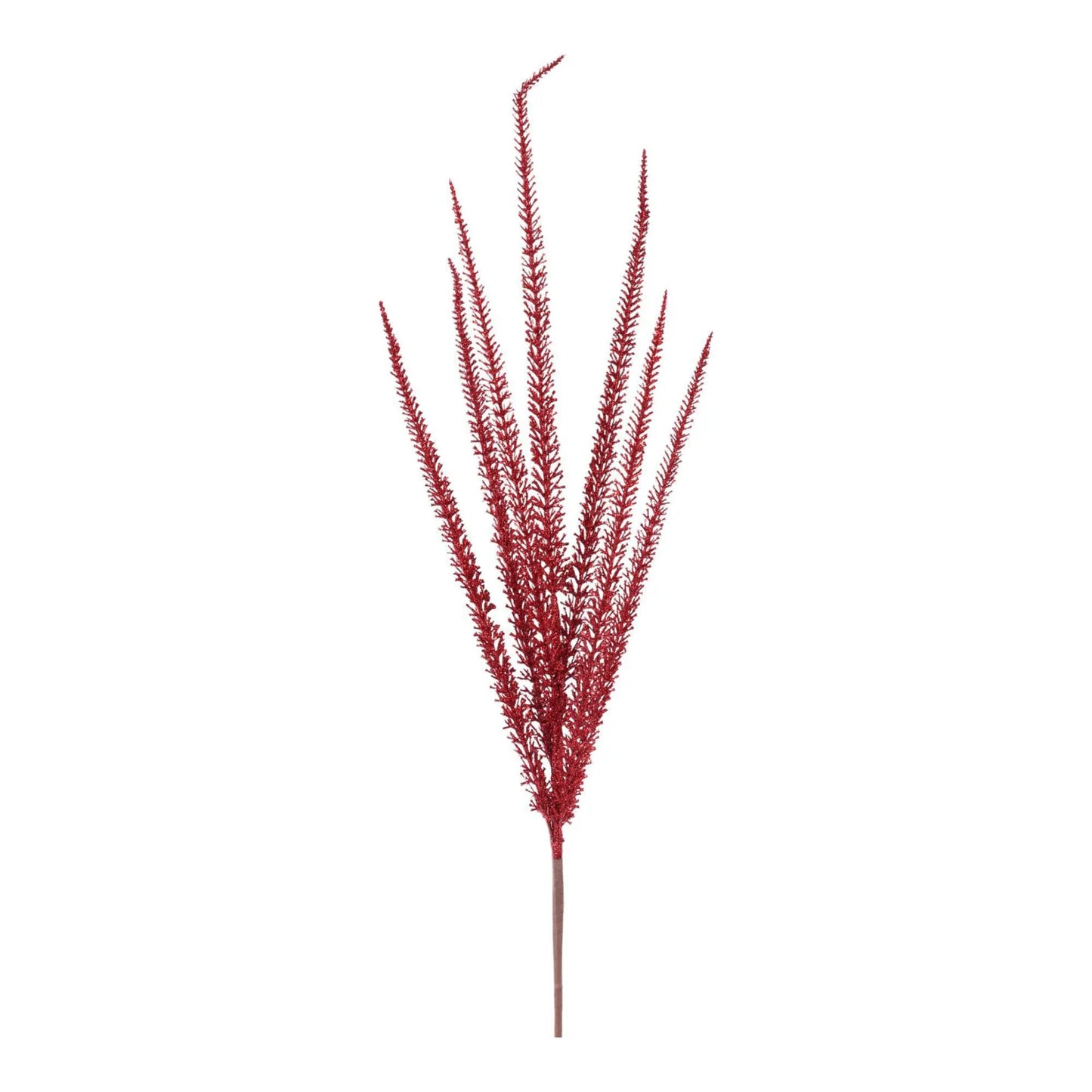 Follaje Decorativa Espiga Roja – 72 cm