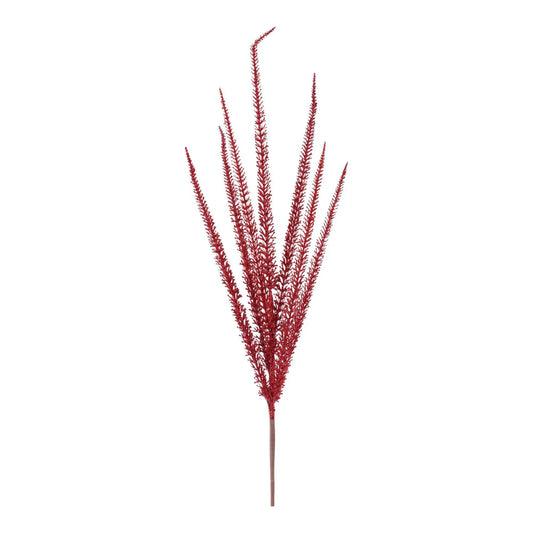 Follaje Decorativa Espiga Roja – 72 cm