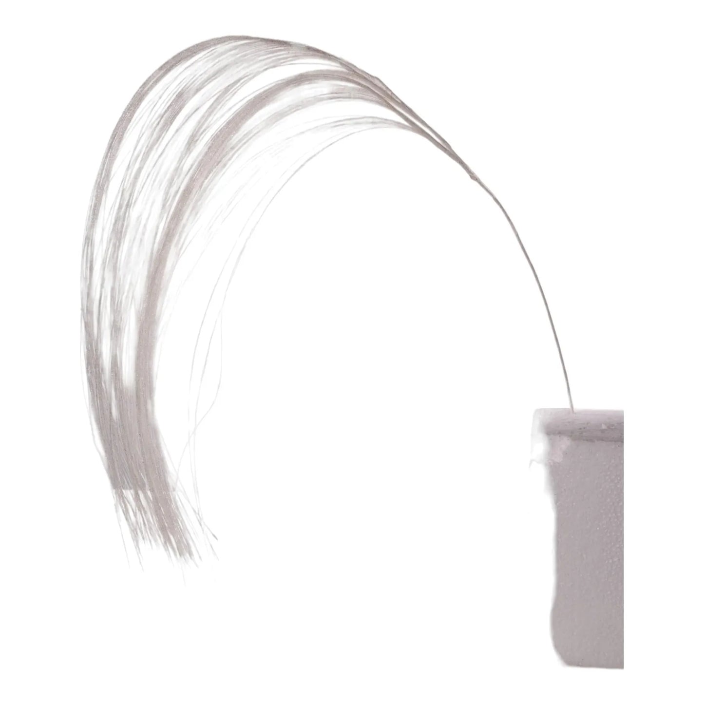 Follaje Blanco con Brillos – 120 cm