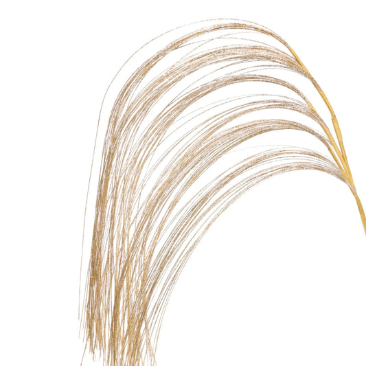 Follaje Dorado con Brillos – 120 cm