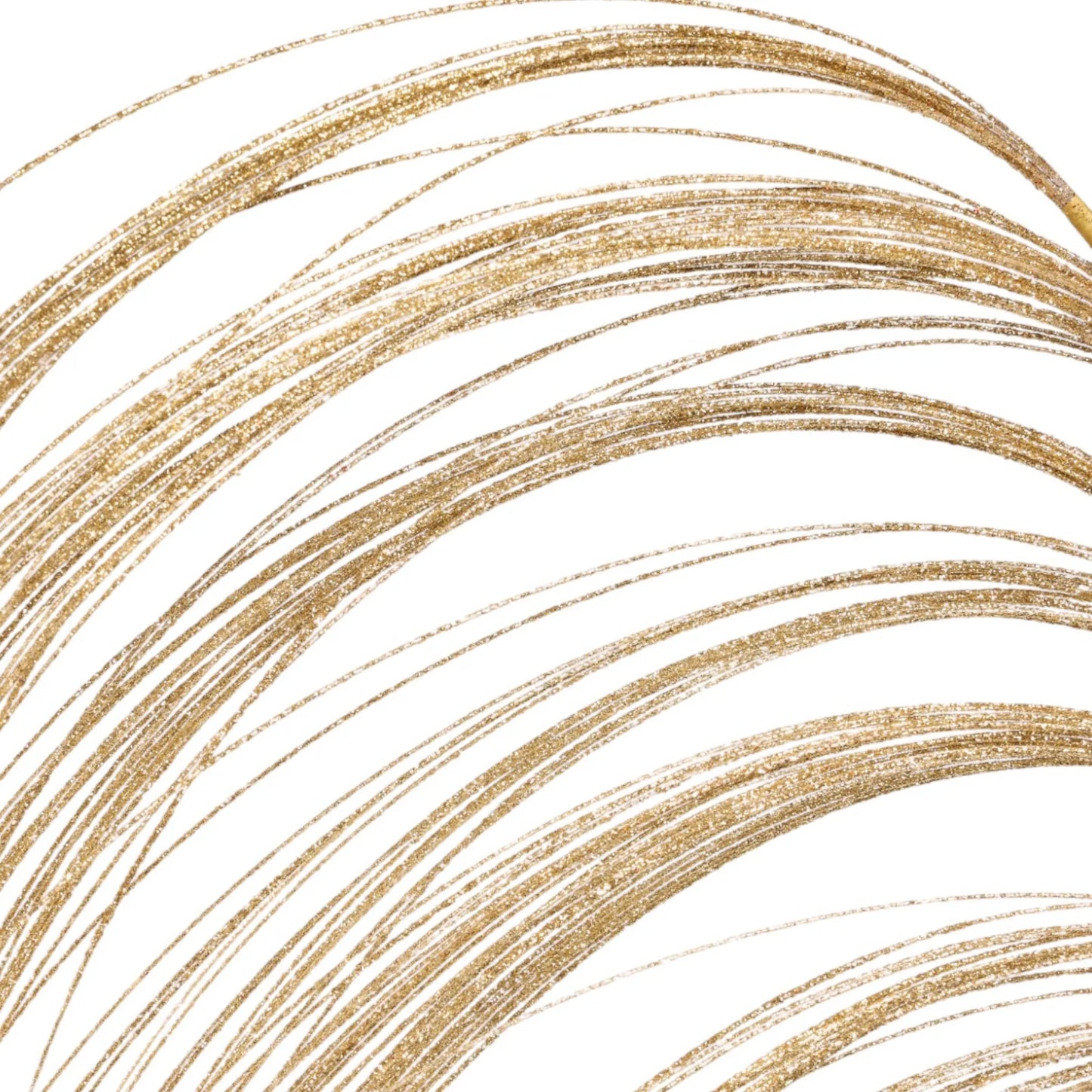 Follaje Dorado con Brillos – 120 cm