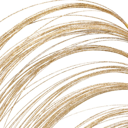 Follaje Dorado con Brillos – 120 cm