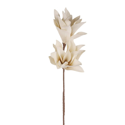 Magnolia Blanca Flor Decorativa – 94 cm