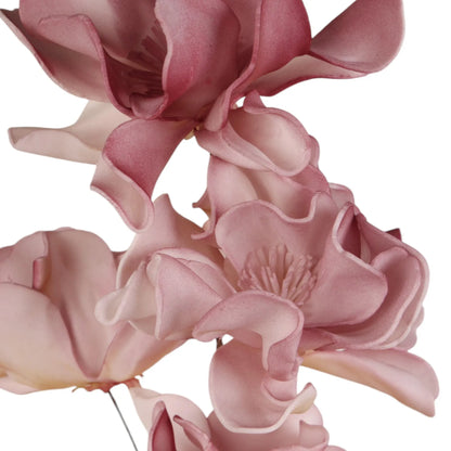 Magnolia Rosa Flor Decorativa – 94 cm