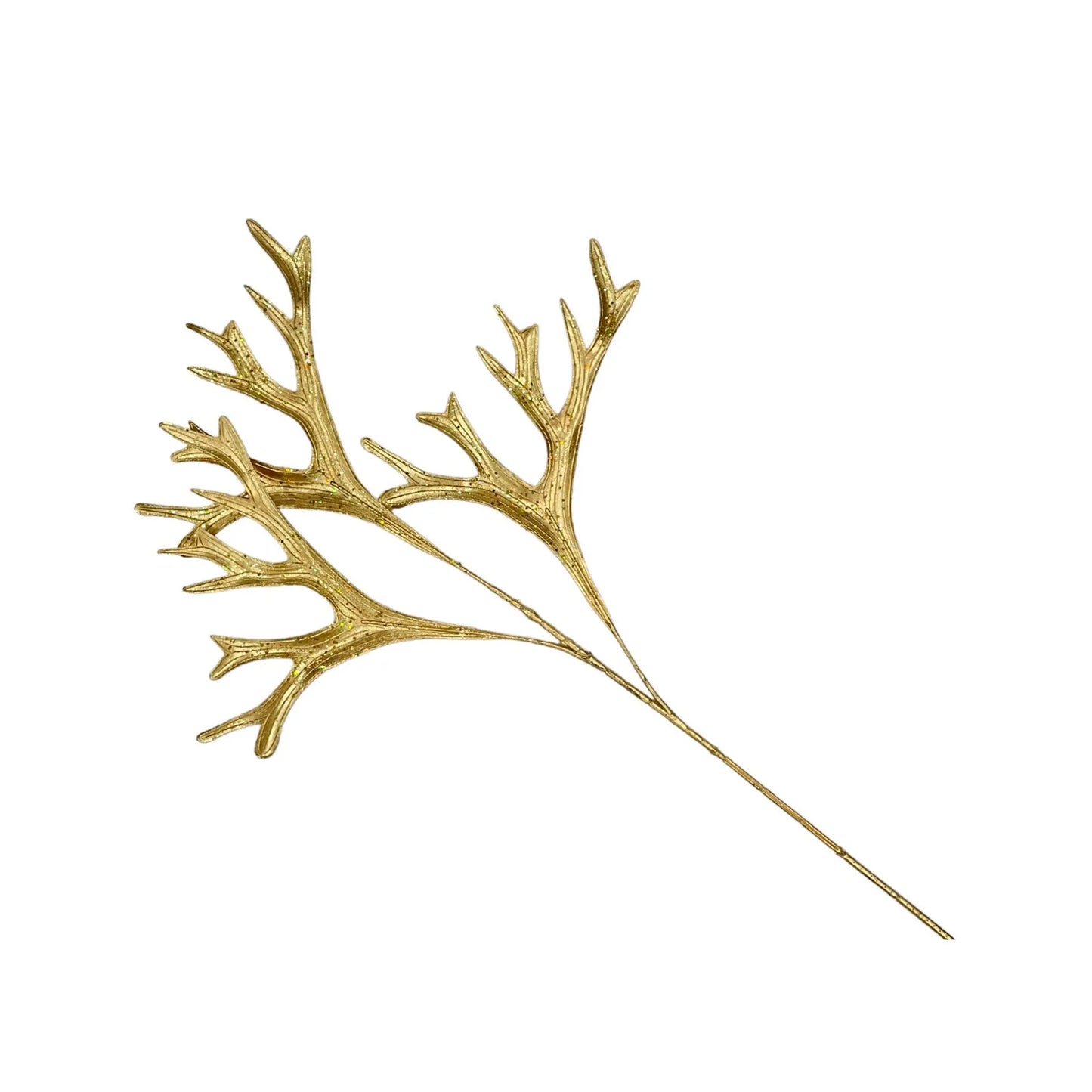 Pick Decorativo Dorado Tipo Coral – 66 cm