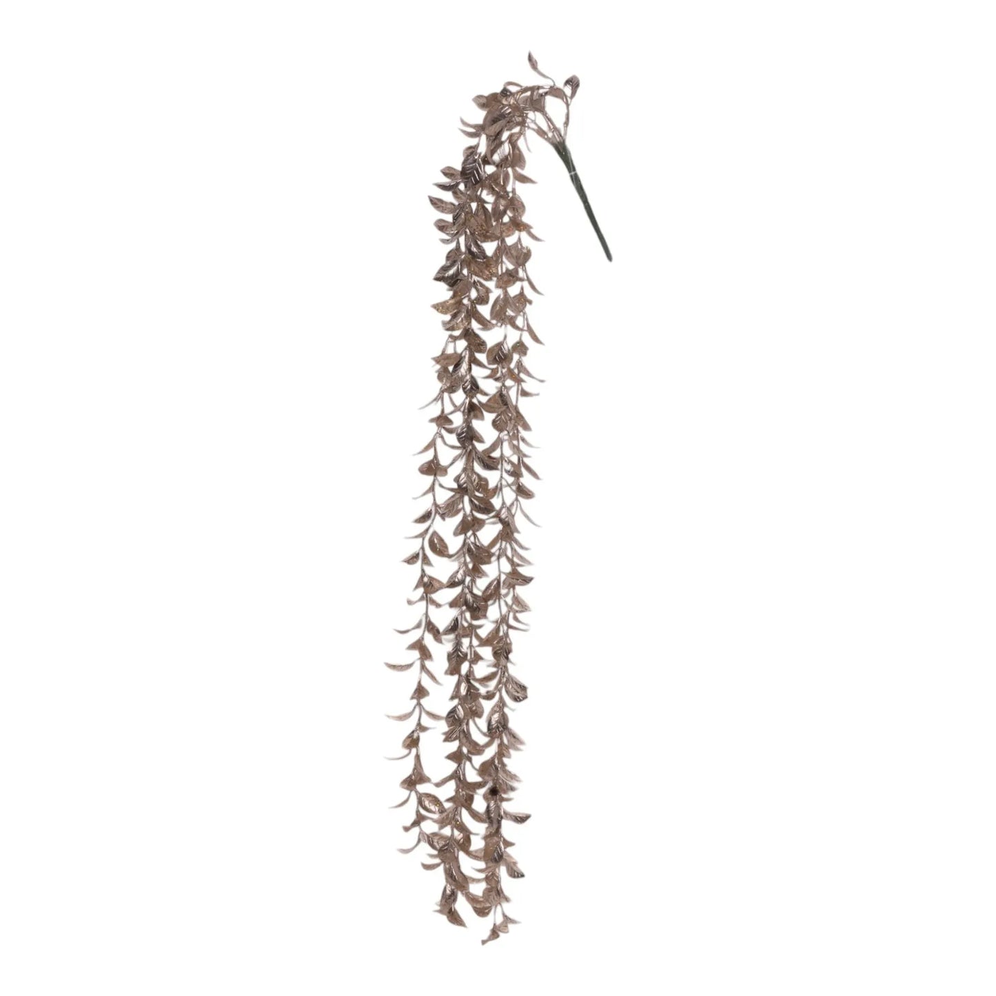 Guirnalda Decorativa Dorada con Escarcha – 83 cm