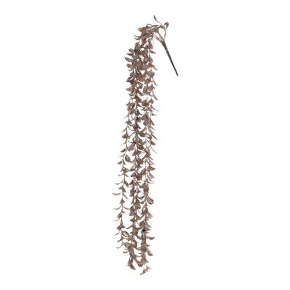 Guirnalda Decorativa Dorada con Escarcha – 83 cm