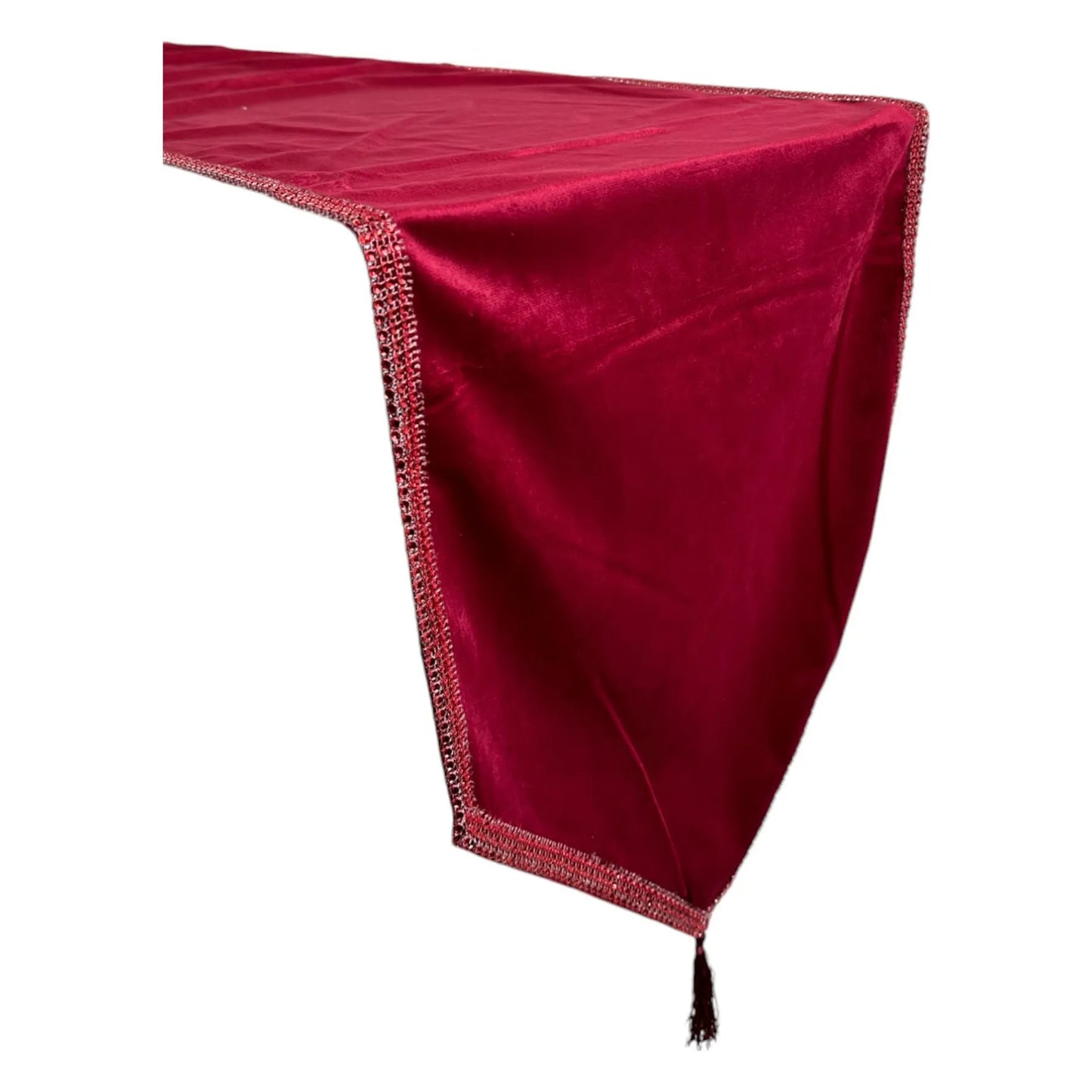 Camino de Mesa Decorativo Rojo - 180 cm