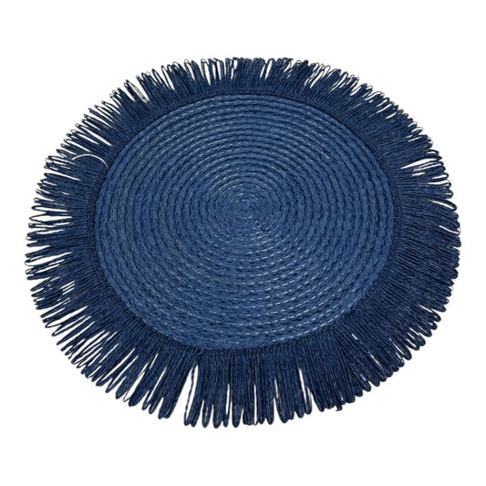 Individual Redondo con Flecos – 38 cm