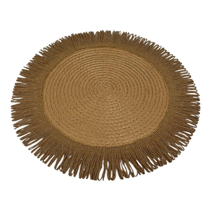 Individual Redondo con Flecos – 38 cm